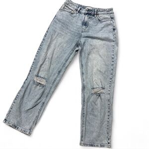 Altar’d State Distressed Light Blue Jeans Size 28